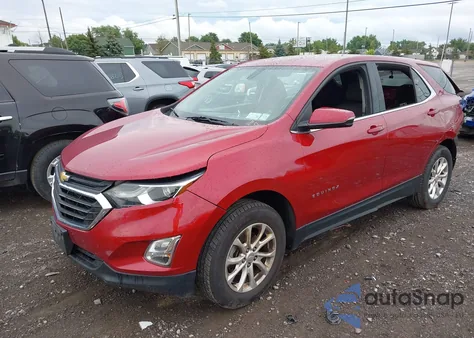 2019 Chevrolet Equinox Lt z USA, uszkodzony, nr VIN 2GNAXUEV3K6248787